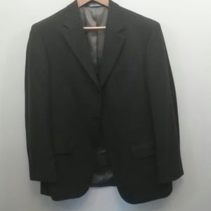 NWOT Oscar De La Renta Brown Wool/Cashmere Sport Coat 40R